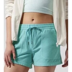 Athleta Farallon Shorts Aqua Blue Womens Medium